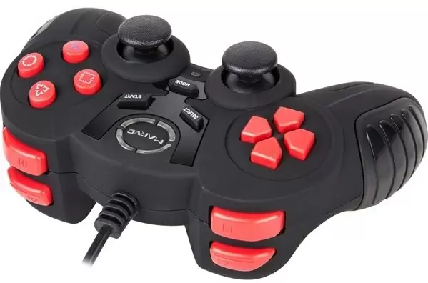 Gamepad Marvo GT-004, negru/roșu