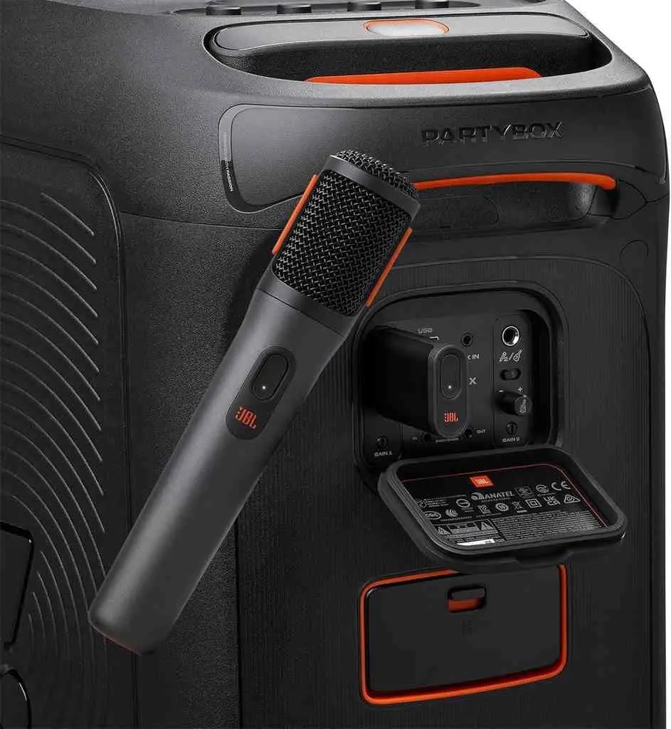 Микрофон JBL PartyBox Wireless Mic, серый