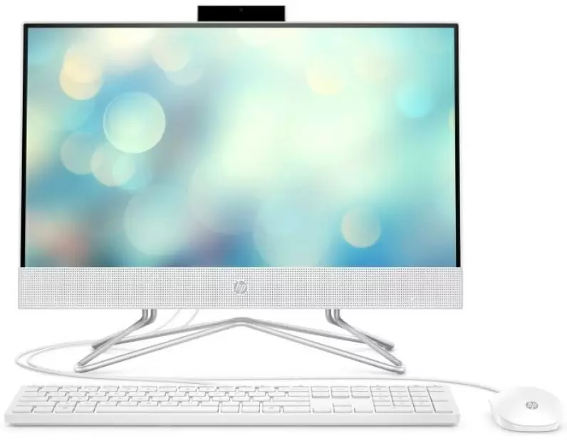 All-in-One HP 22 3V059EA (21.5"/FHD/Core i3-1125G4/8GB/256GB/Intel UHD), alb