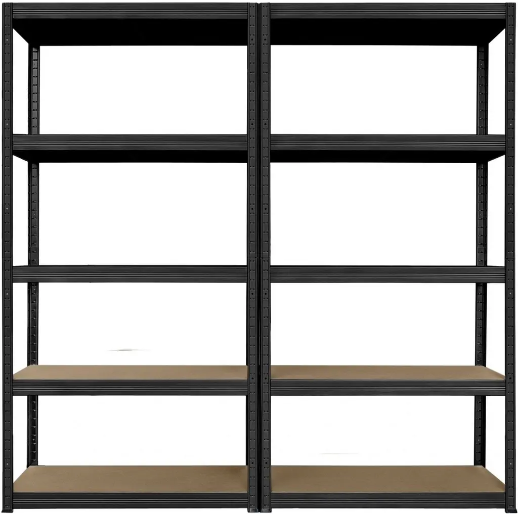 Etajeră SDGroup Strategic max.175 180x180x45cm, negru