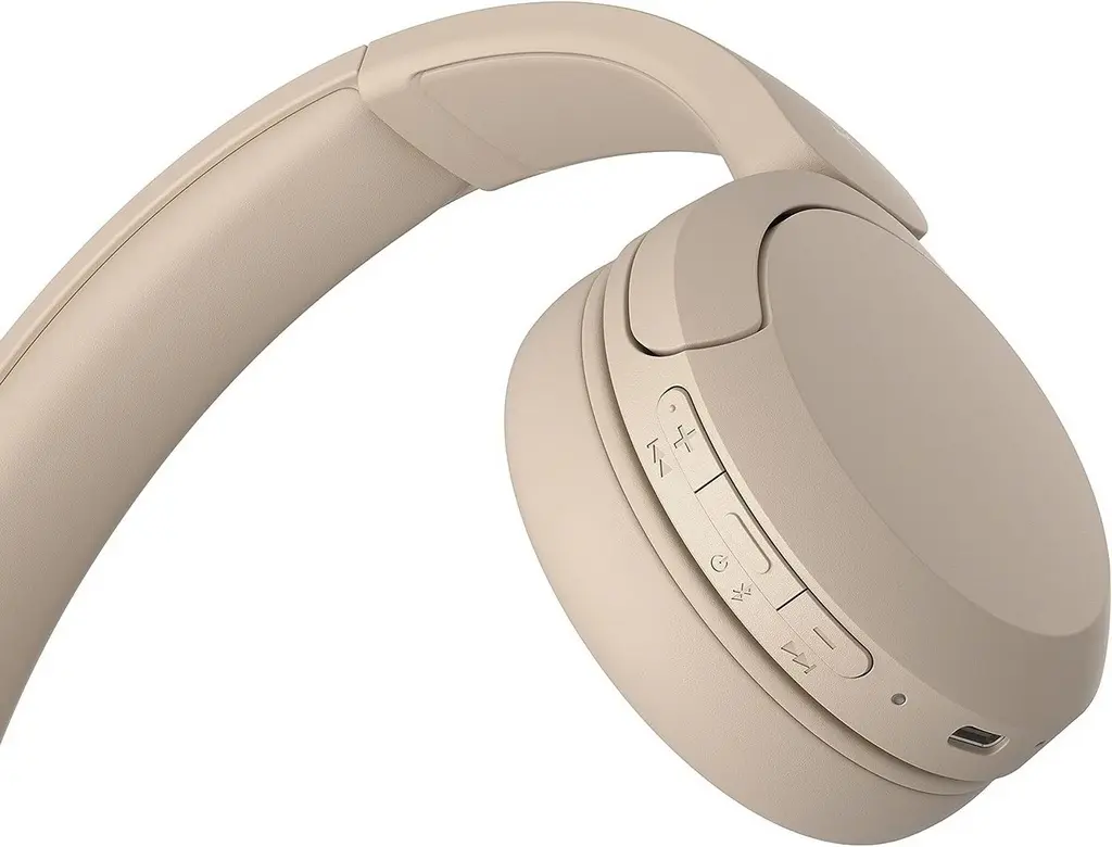 Căşti Sony WH-CH520, bej