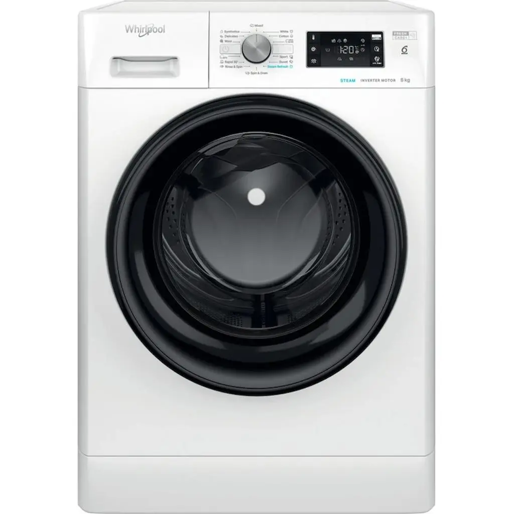 Masina de spalat rufe Whirlpool FFB 8258 BV EE, alb