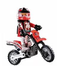Set jucării Playmobil Motocross Driver