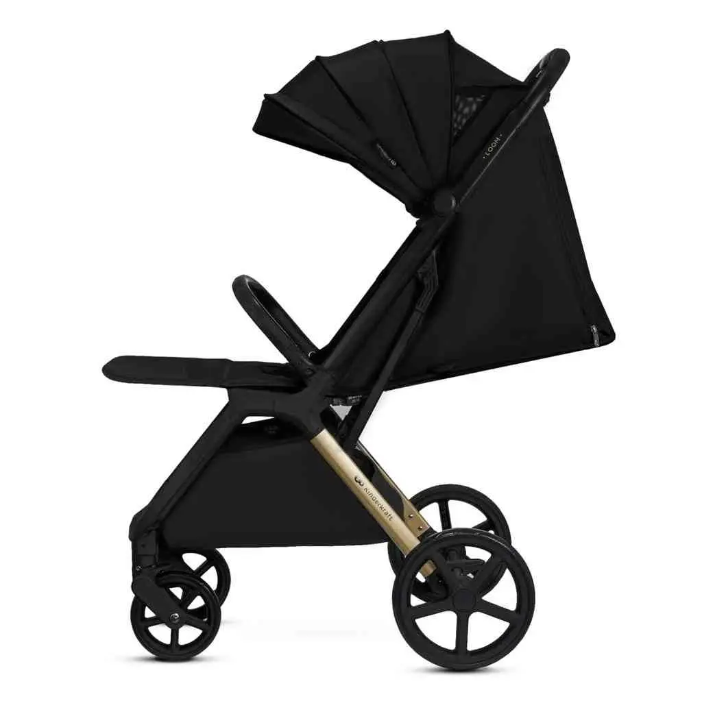 Cărucior KinderKraft Loom Ink, negru pe tehnoparc.md Cărucior KinderKraft Loom Ink, negru