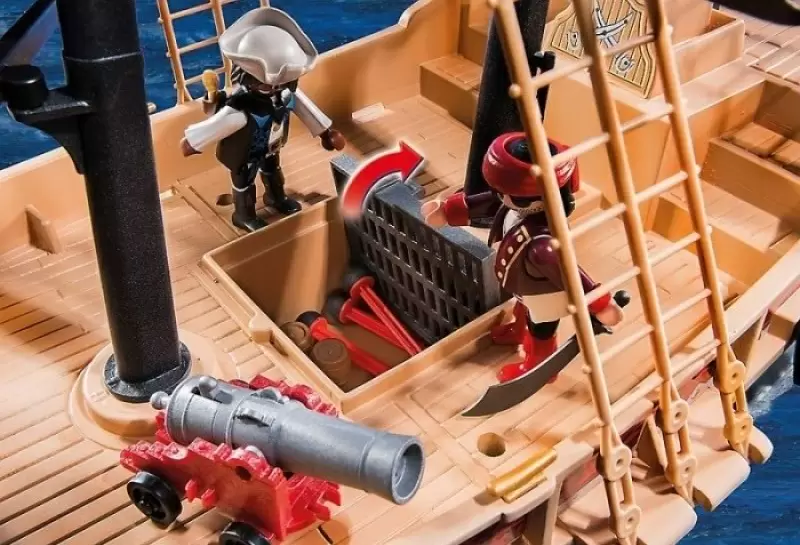 Set jucării Playmobil Pirate Raiders 1 Ship