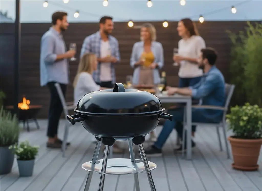 Гриль GardenLine BBQ5238, черный