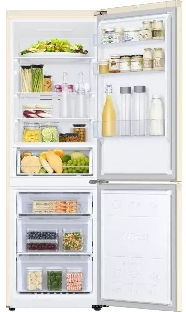 Холодильник Samsung RB38T600FEL/UA, бежевый