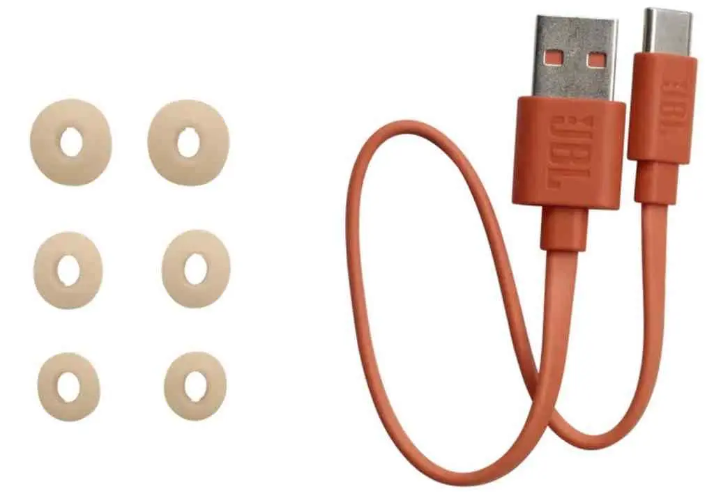 Căşti JBL Wave Buds, cafeniu