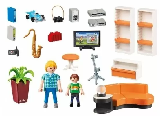 Set jucării Playmobil Living Room