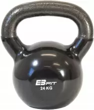 Greutate EB Fit Kettlebell Iron 24kg, negru