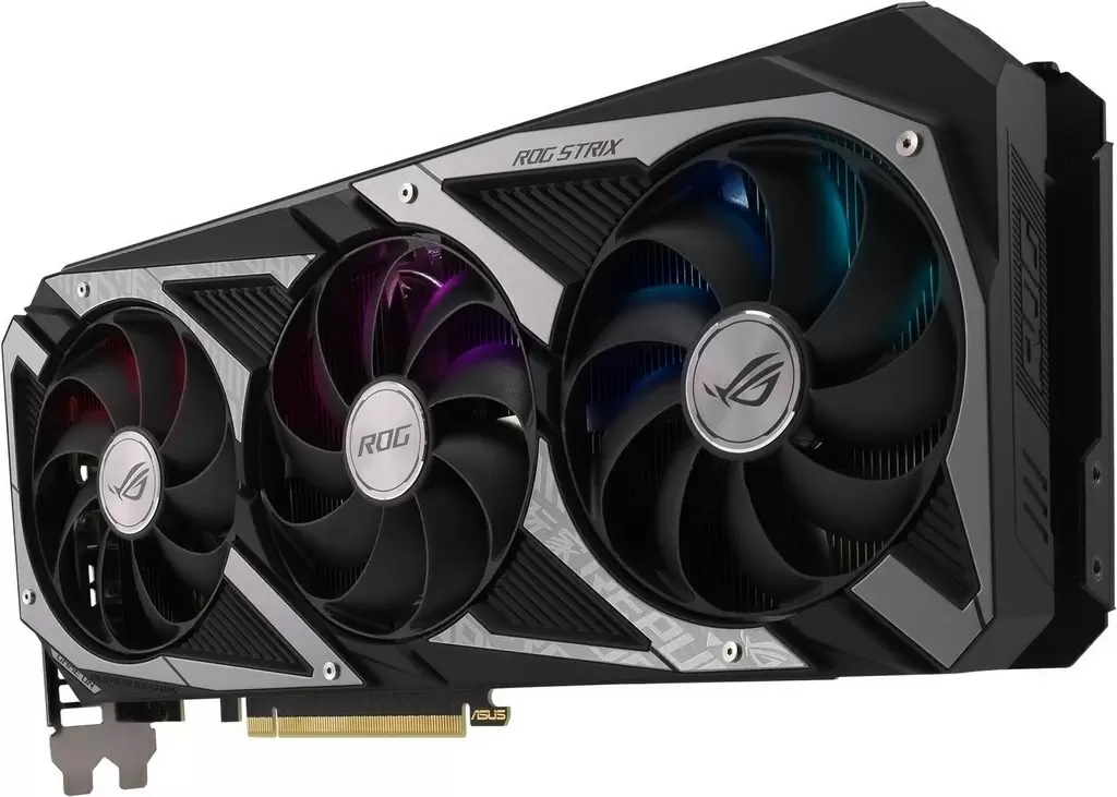 Видеокарта Asus GeForce RTX3060 12GB GDDR6 ROG Strix Gaming OC V2