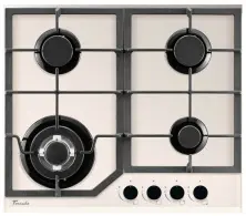 Plită incorporabilă cu gaz Tornado TR-4033 SBF HM, fildeș