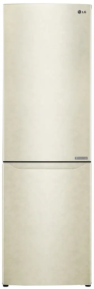 Холодильник LG GA-B419SEJL, бежевый
