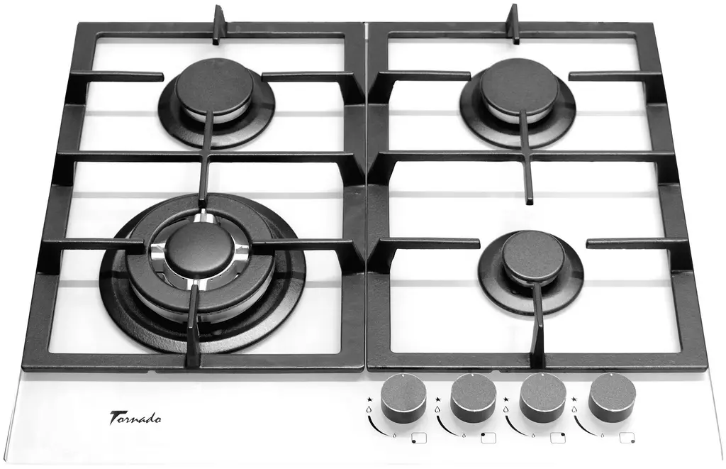 Газовая панель Tornado TR4033 Glass, белый