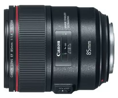 Obiectiv Canon EF 85mm f/1.4L IS USM, negru