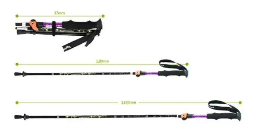 Bețe de trekking Paceleader Trekking Pole AT15, negru pe tehnoparc.md Bețe de trekking Paceleader Trekking Pole AT15, negru