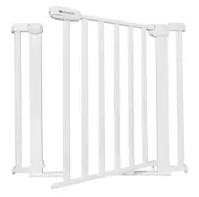Porți de siguranță KinderKraft Lock Go, alb