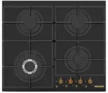 Plită incorporabilă cu gaz Wolser WL-6400 Rustic V, negru
