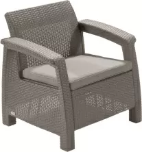 Кресло Keter Corfu II Chair, капучино