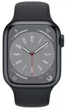 Умные часы Apple Watch Series 8 41mm, корпус из алюминия, спортивный ремешок темная ночь