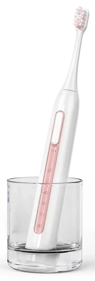 Электрическая зубная щетка Infly T11B, белый/розовый