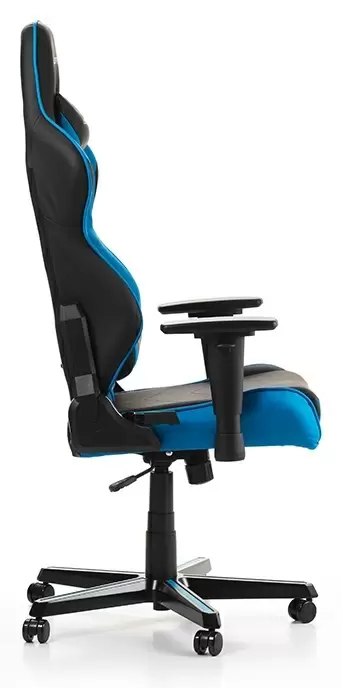 Компьютерное кресло DXRacer GC-R0-NB, черный/синий