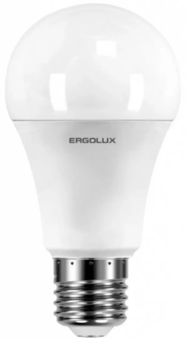 Лампа Ergolux LED-A60-17W-E27-6K, белый