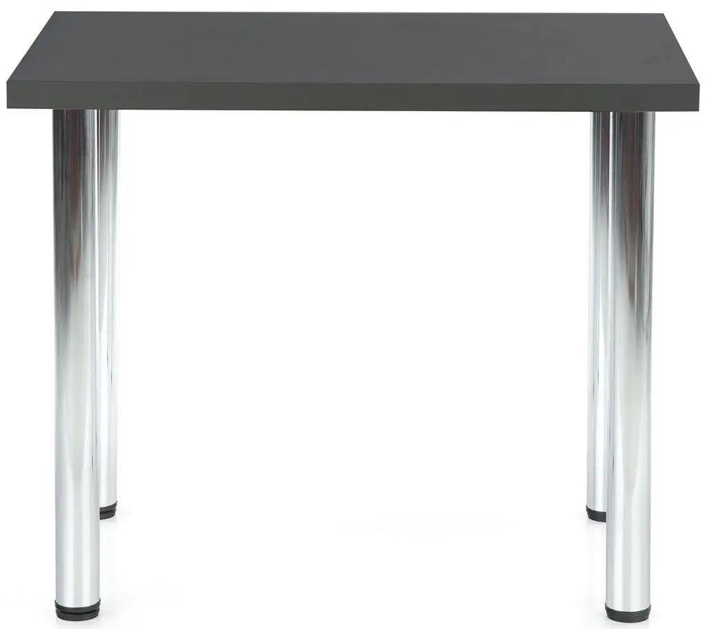 Masă Halmar Modex 90cm, antracit/crom