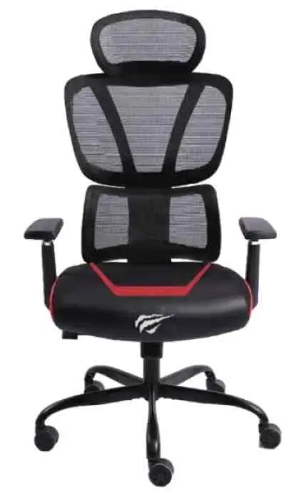 Scaun gaming Havit GC919, negru/roșu pe tehnoparc.md Scaun gaming Havit GC919, negru/roșu