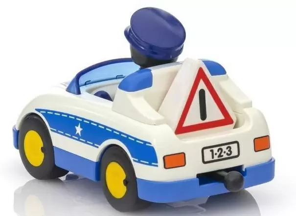 Игровой набор Playmobil Police Car 1.2.3