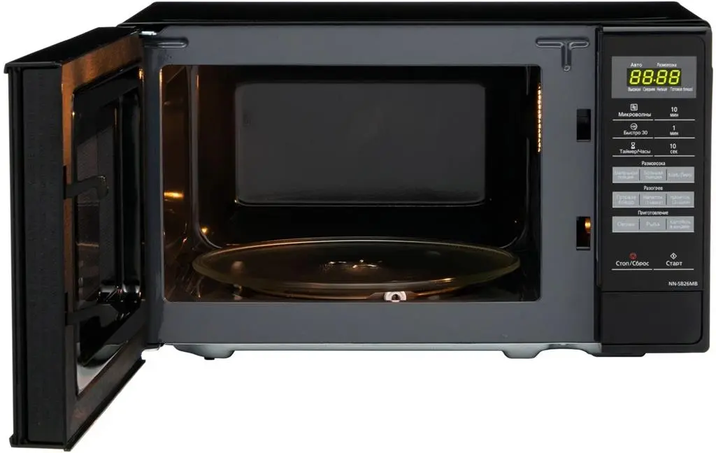 Микроволновая печь Panasonic NN-SB26MBZUE, черный на tehnoparc.md Микроволновая печь Panasonic NN-SB26MBZUE, черный