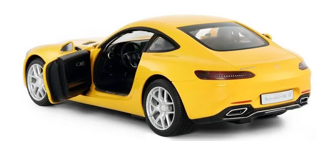 Jucărie teleghidată Rastar Mercedes-AMG GT 1:14, galben