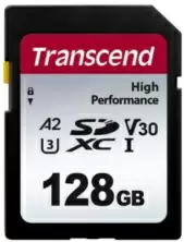 Карта памяти Transcend SDXC 330S, 128ГБ