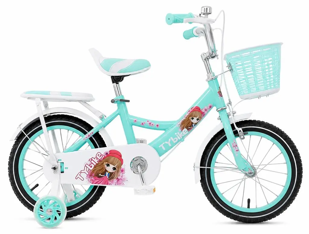 Bicicletă pentru copii TyBike BK-011 14, verde