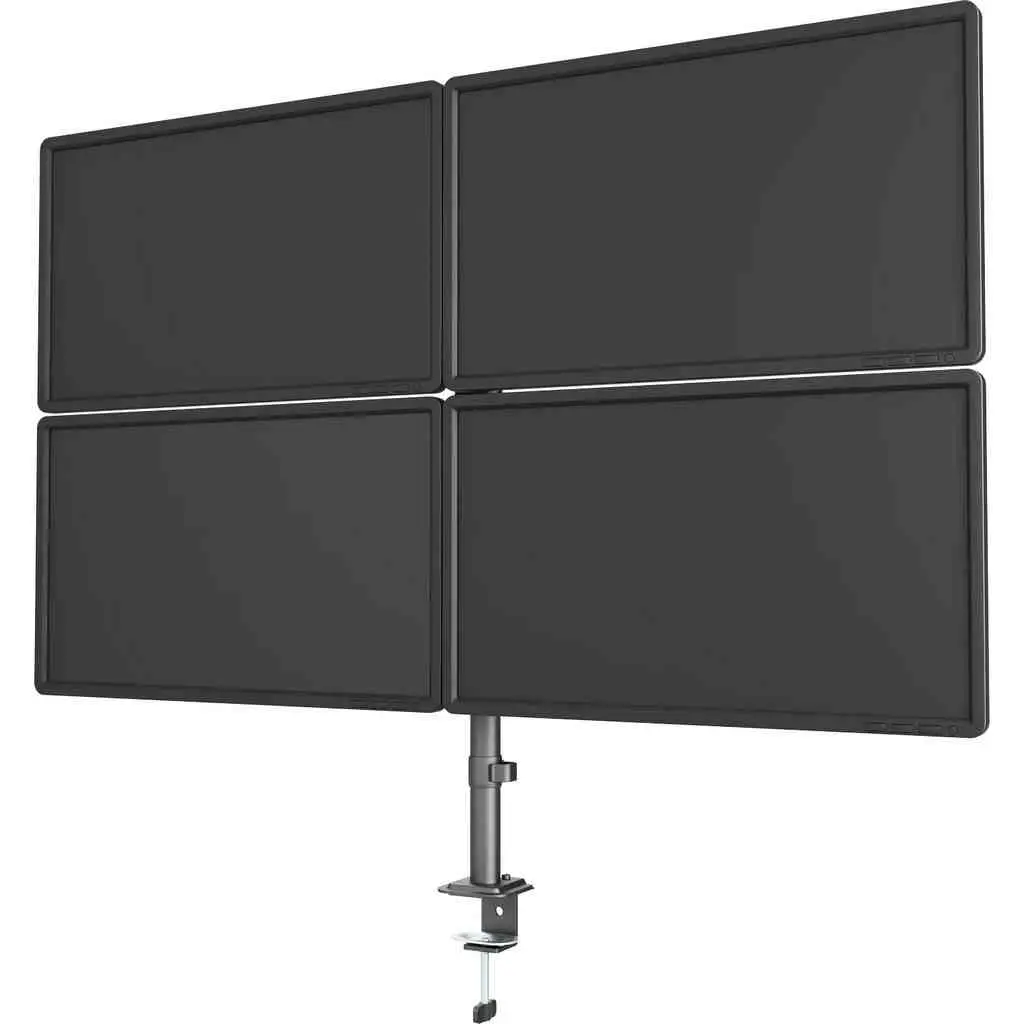 Suport pentru monitor Gembird MA-D4-01, negru