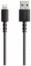 Cablu USB Anker A8012H12 Type-A to Lightning 0.91m, negru