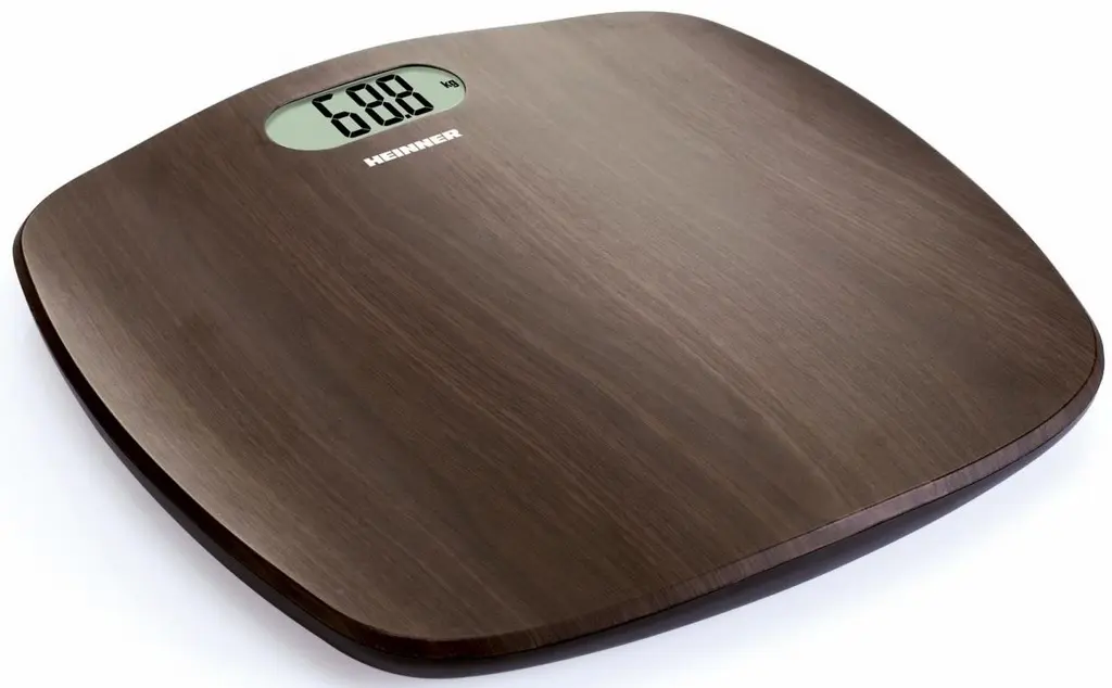 Cântar de podea Heinner HBS-BRW180BB, cafeniu