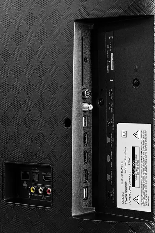 Телевизор Hisense 65U8QF, черный