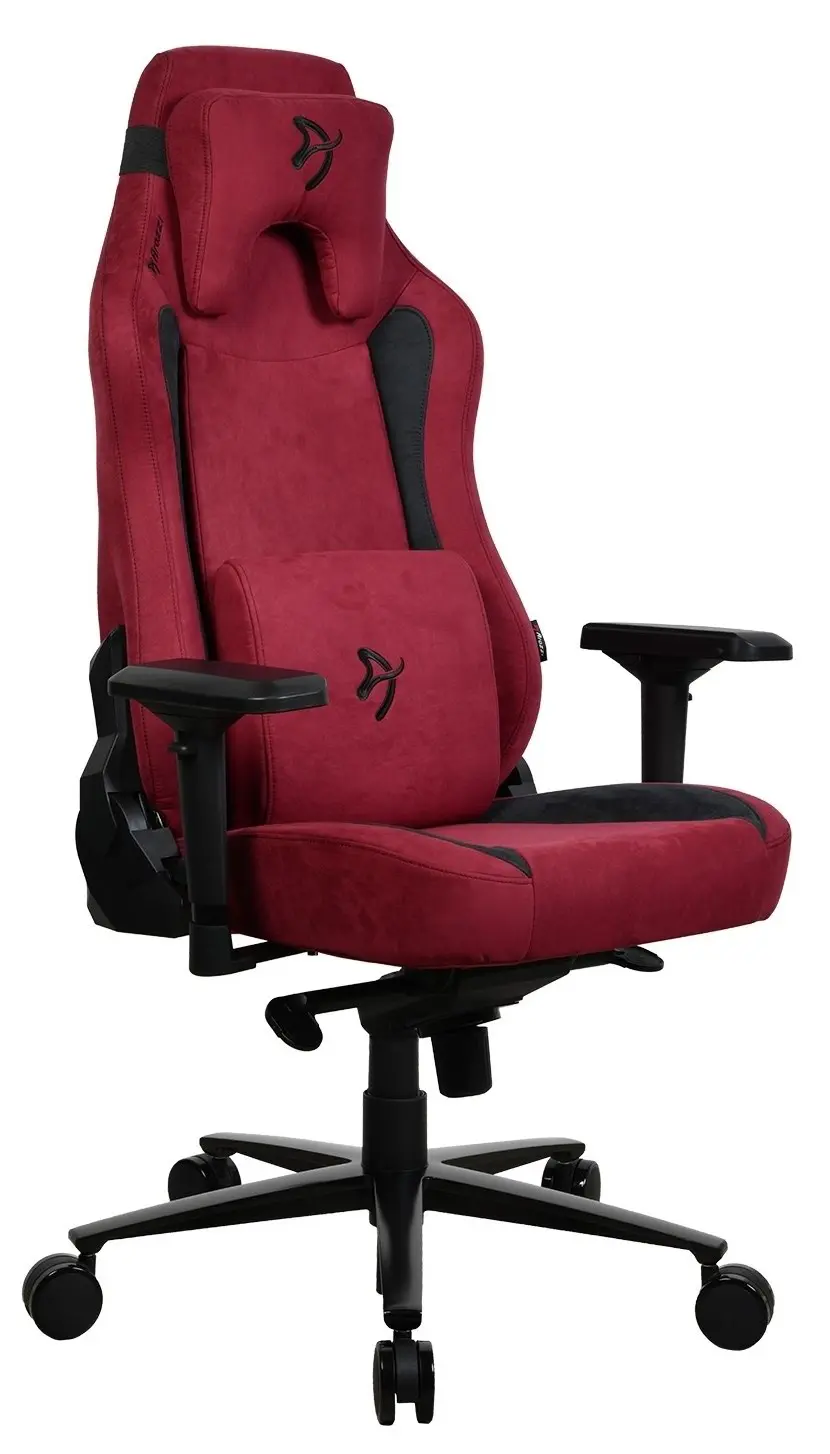 Геймерское кресло Arozzi Vernazza SuperSoft Fabric, бордовый