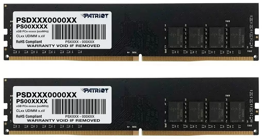 Оперативная память Patriot Signature Line 16GB (2x8GB) DDR4-3200MHz, CL22, 1.2V