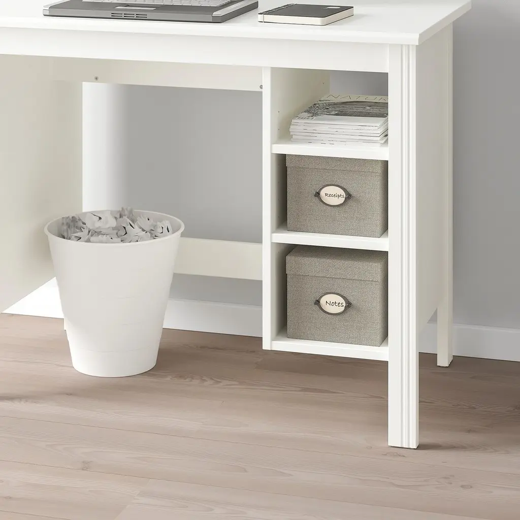 Masă de birou IKEA Brusali 90x52cm, alb