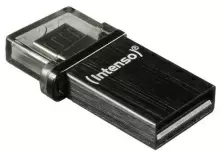 USB-флешка Intenso Mini Mobile Line 16GB + Micro USB Port, черный