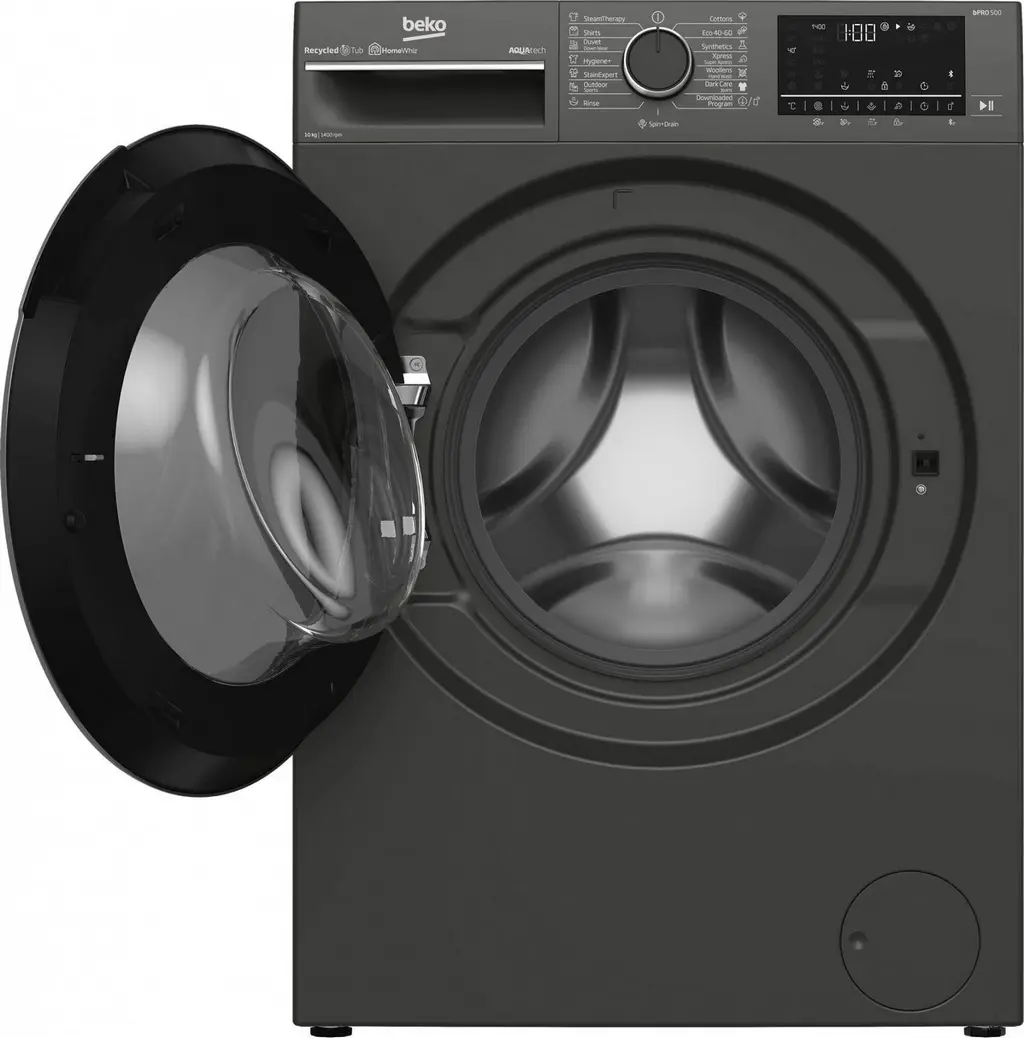 Maşină de spălat rufe Beko B3WFU510418M, gri