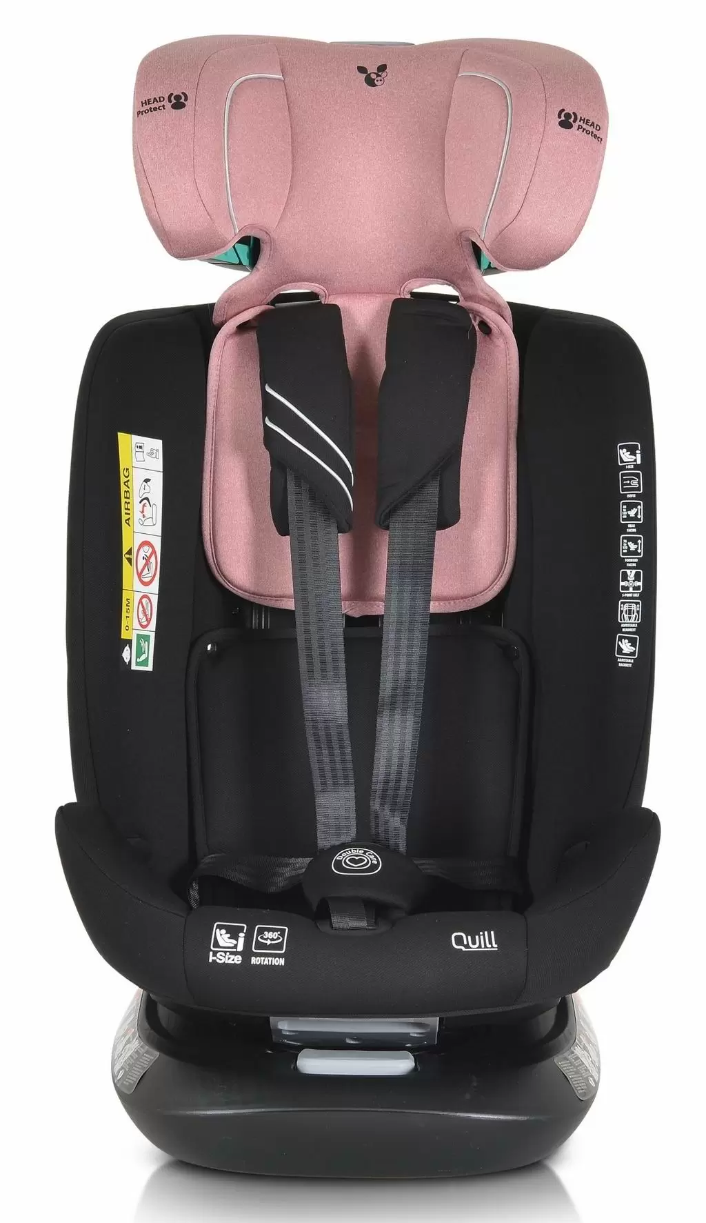 Детское автокресло Cangaroo Quill I-Size, розовый