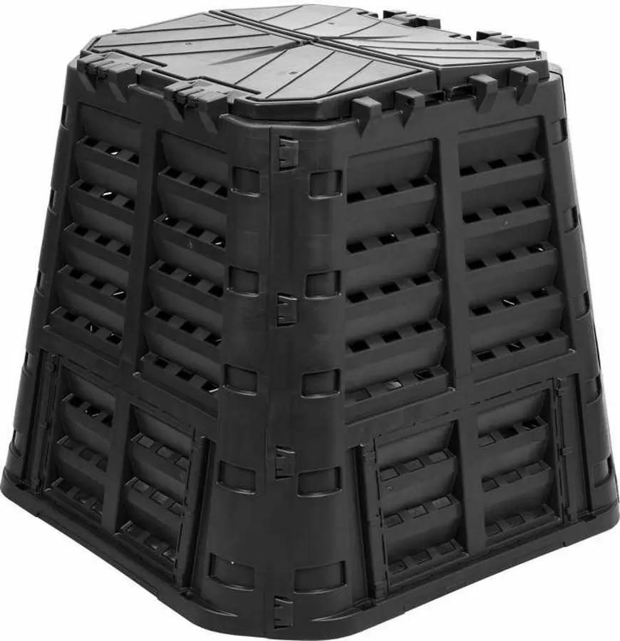 Compostor FLO 35623, negru