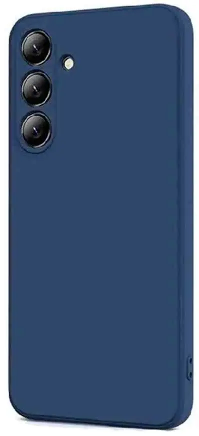 Husă de protecție WOO Liquid Silicone Samsung A55 5G (WOOCLSSAMA55BL), albastru