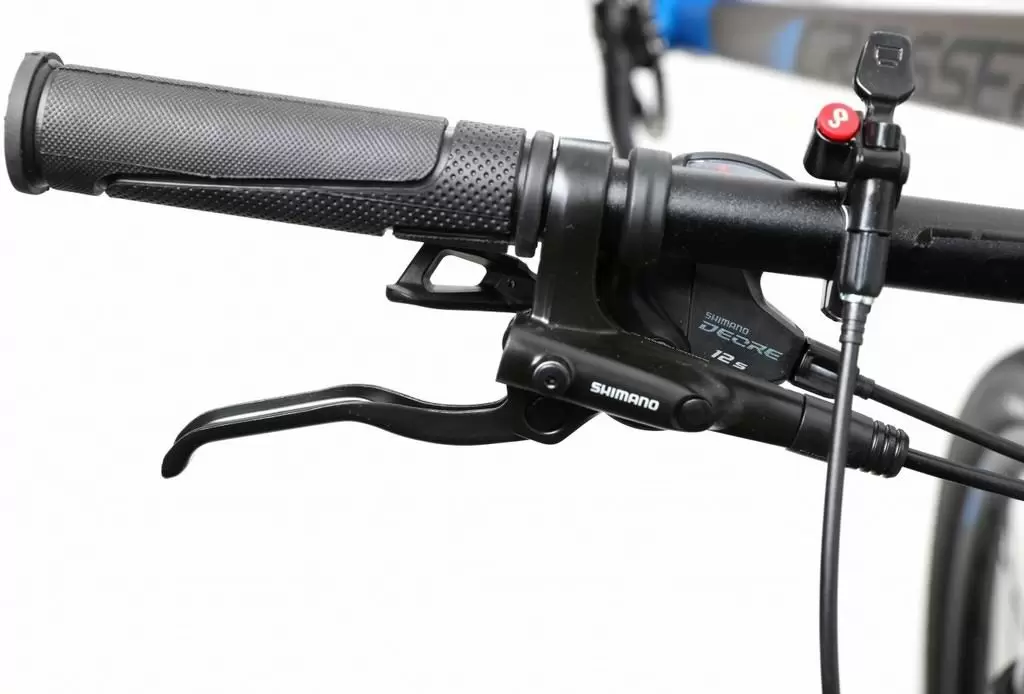 Bicicletă Crosser X880 29 19 21S Shimano + Hydr Logan, gri/albastru