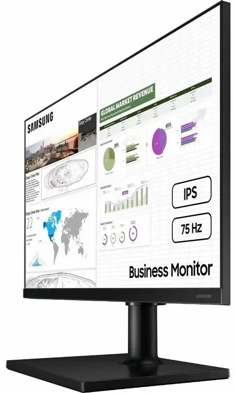 Monitor Samsung S24C430, gri închis