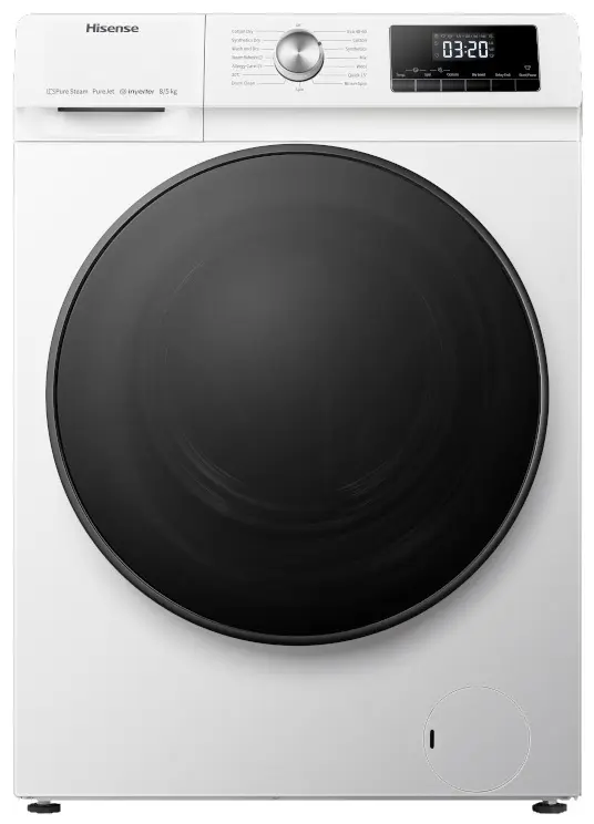 Стиральная машина Hisense WDQP8014EVJM, белый на tehnoparc.md Стиральная машина Hisense WDQP8014EVJM, белый
