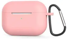 Чехол для наушников Helment Case Silicone Airpods Pro (AIRPODPRPK), розовый
